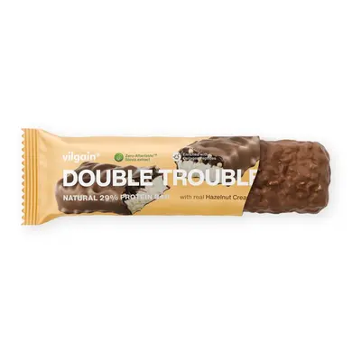 Vilgain Double Trouble Protein Bar – Mogyorókrém tejcsokoládéval 55 g