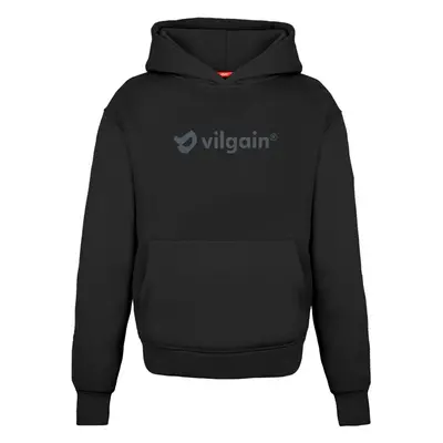 Vilgain Logo Hoodie – S Fekete