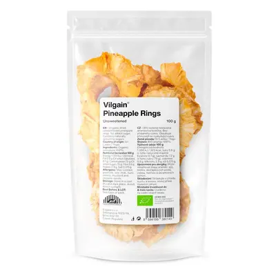 Vilgain BIO Aszalt ananász – 100 g