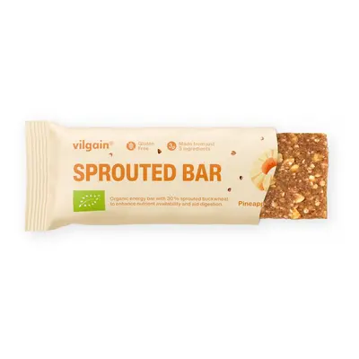 Vilgain Sprouted Energy Bar – ananász 35 g