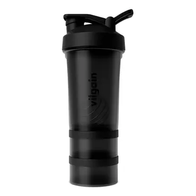 Vilgain Shaker Pro 2Go – Black 450 ml + 150 ml + 100 ml