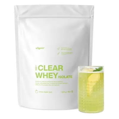 Vilgain Clear Whey Isolate – Green apple zest 1000 g