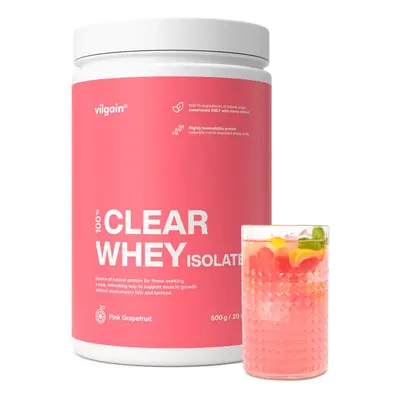 Vilgain Clear Whey Isolate – Pink grapefruit 500 g