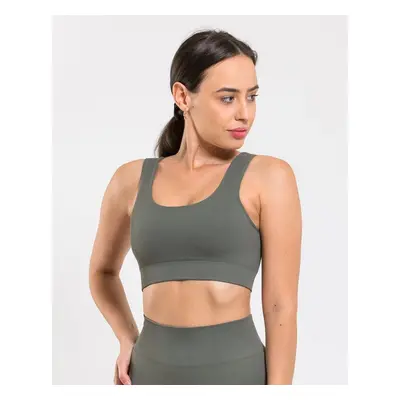 Vilgain Seamless Ribbed Bra – XS/S moss