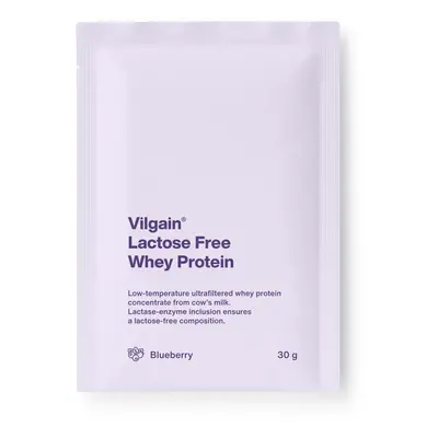 Vilgain Lactose Free Whey Protein – fekete áfonya 30 g