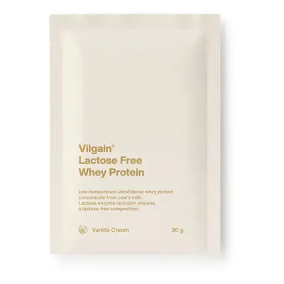 Vilgain Lactose Free Whey Protein – vaníliás krém 30 g