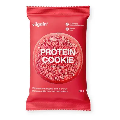 Vilgain Protein Cookie – Rózsaszín flitter 80 g