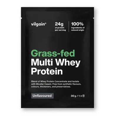 Vilgain Grass-Fed Multi Whey Protein – ízesítés nélkül 30 g