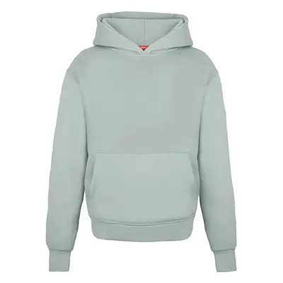 Vilgain Heavy Brushed Hoodie – L Eucalyptus