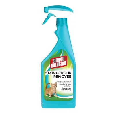 IMPLE SOLUTION CAT STAIN AND ODOR REMOVER - Folt- és szageltávolító macskáknak , 750 ml