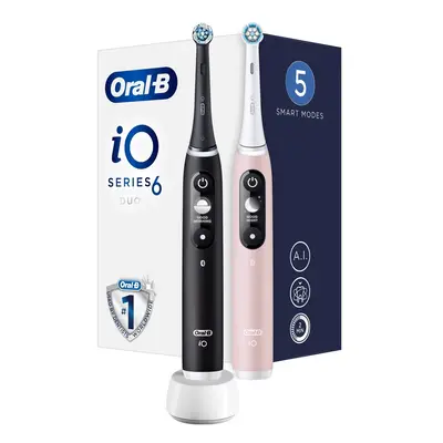 ORAL-B IO SERIES 6 DUO BLACK/PINK