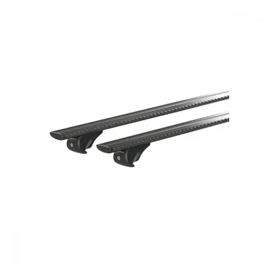 NORDRIVE SILENZIO BLACK RAIL, COMPLETE SET ALUMINIUM ROOF BARS - M - EVOS RA