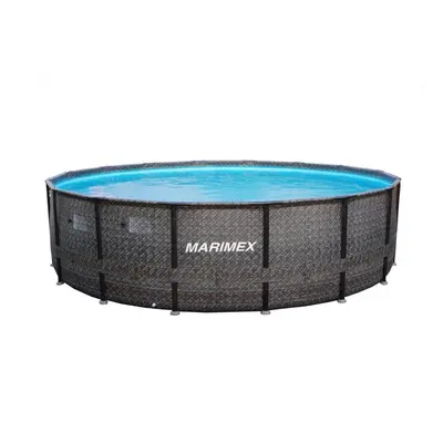 MARIMEX FLORIDA PREMIUM MEDENCE 4,88 X 1,22 M RATTAN TARTOZEKOK NELKUL, 10340214