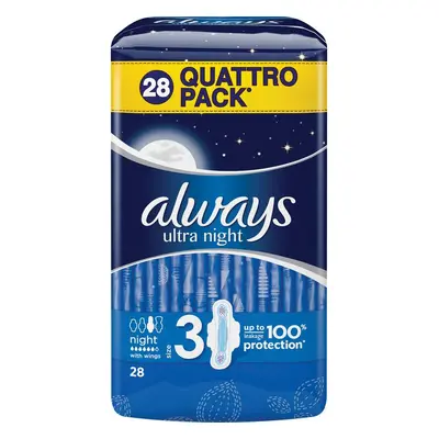 ALWAYS QUATRO ULTRA NIGHT 28