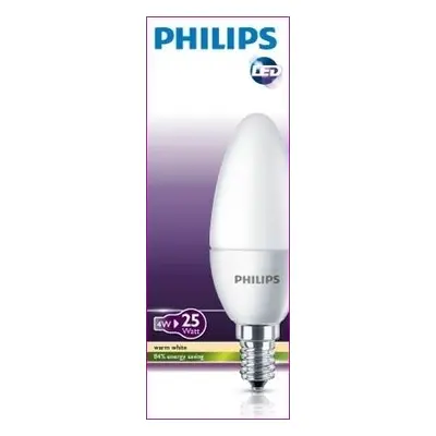 PHILIPS LED 25W E14 WW 230V B35 FR BOX 1CT/10 IZZO 1DB