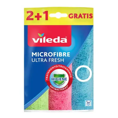 VILEDA ULTRA FRESH MIKROSZALAS TORLOKENDO 162660 3 DB