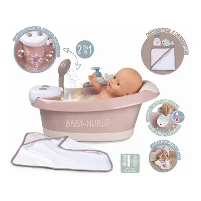 SMOBY BABY NURSE FURDOKAD TARTOZEKOKKAL, ELEKTROMOS /SM 220368/