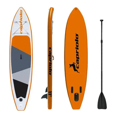 CAPRIOLO INFLATABLE PADDLE BOARD 335X3X15CM- ORANGE