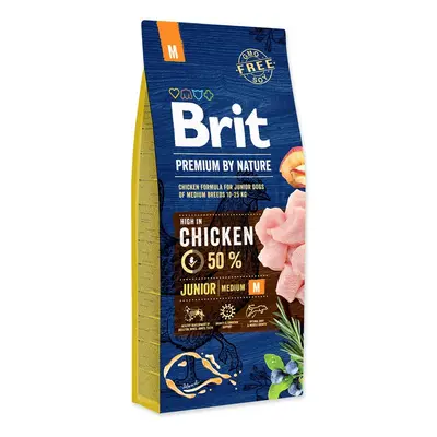 BRIT PREMIUM BY NATURE JUNIOR M 15 KG (294-170814)