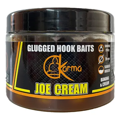 KARMA BAIT GLUGGED BOILIES JOE CREAM 20 MM 250GR