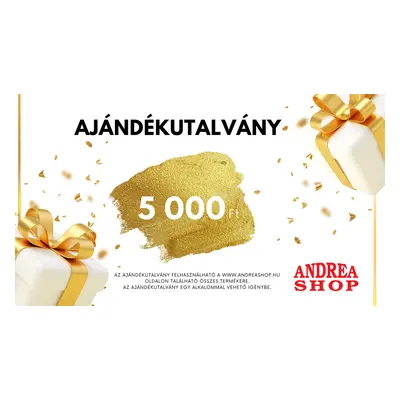 ANDREASHOP AJANDEKUTALVANY 5 000 FT