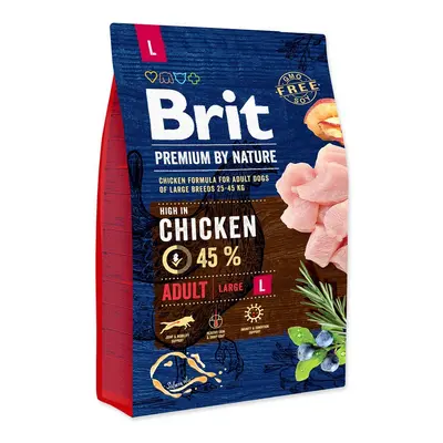 BRIT PREMIUM BY NATURE ADULT L 3 KG (294-170825)