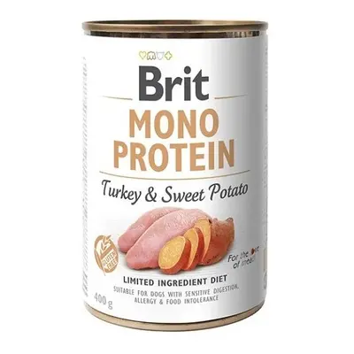 BRIT MONO PROTEIN TURKEY WITH SWEET POTATO - 400G