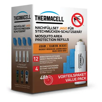 THERMACELL 48 ORAS UTANTOLTO CSOMAG SZUNYOGRIASZTOHOZ VADASZOKNAK E-4 (12X HATOANYAG LAPKA, 4X P