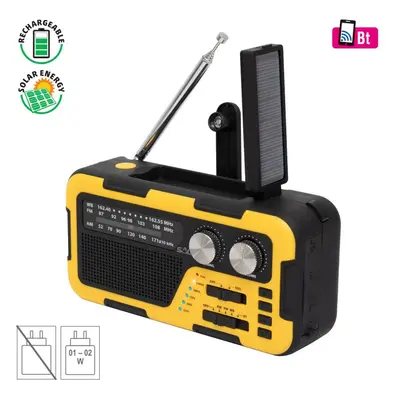 HOME BY SOMOGYI RPH 2 NAPELEMES HIBRID RADIO, BT/USB/SD