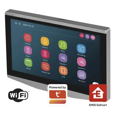 EMOS H4021 GOSMART KIEGESZITO MONITOR 7" LCD SLAVE IP-750B