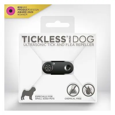 TICKLESS MINI DOG FELTOLTHETO KULANCS- ES BOLHARIASZTO KUTYAKNAK - BLACK