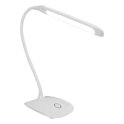 COLORWAY LED ASZTALI LAMPA FLEXIBILIS 360 BEEPITETT AKKUVAL, FEHER (CW-DL07FB-W)