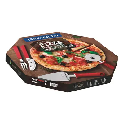 TRAMONTINA PIZZA EVOESZKOZ KESZLET, 14DB, PIROS, 25099/722