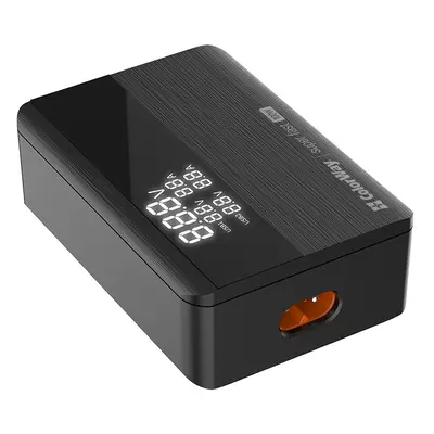 COLORWAY AC TOLTO POWER DELIVERY GAN (2USB-A + 2USB TYPE-C) (100W) FEKETE (CW-CHS041PD-BK)