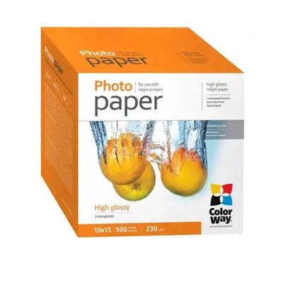 COLORWAY PHOTO PAPER HIGH GLOSSY 10X15 500DB (PG2305004R)