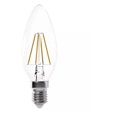 EMOS ZF3221 LED IZZO FILAMENT GYERTYA/ E14/3,4 W (40 W)/470LM/NEUTRALIS FEHER