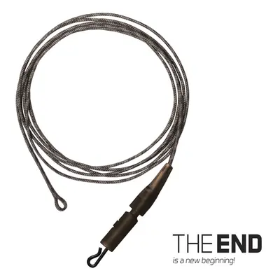 THE END Leadcore + PIN clip kötött horog / 3db 1m