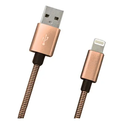 MOBILNET KAB-0098-USB-LIGHTNING, 1M ADAT- ES TOLTOKABEL 2A (E)