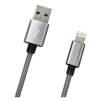 MOBILNET KAB-0151-USB-LIGHTNING EZUST, 1M ADAT- ES TOLTOKABEL 2A (E)