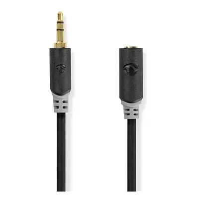 NEDIS ND-CABW22050AT10 STEREO AUDIO KABEL, 3,5MM DUGO 3,5MM CSATLAKOZO, ARANYOZOTT, 1M