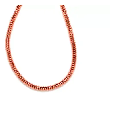 Hematit szin rose gold korong 4x1mm