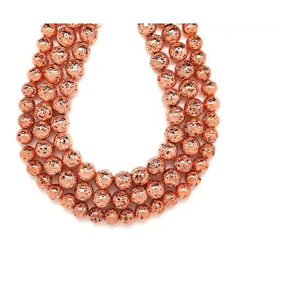 Bazalt golyó rose gold 8,5-9mm