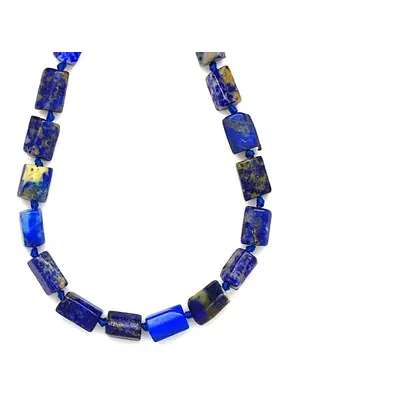 Lapis lazuli hengerszerű 6-8x10-12mm