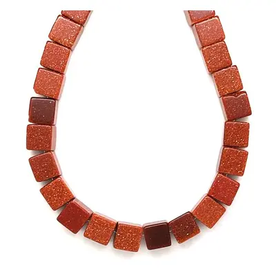 Goldstone vörös kocka 8mm