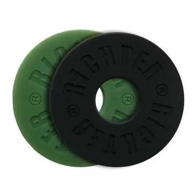 Richter Strap Securing Stops Black/Olive Green 4-Pack