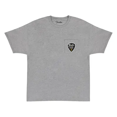 Fender Pick Patch Pocket Tee, Athletic Gray, S