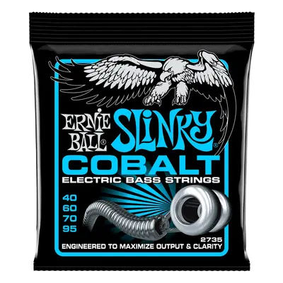 Ernie Ball 2735 Extra Slinky Cobalt Electric Bass 40-95