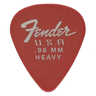 Fender 351 Dura-Tone Picks 0.96 Fiesta Red