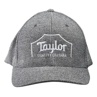 Taylor Flex Fit Cap Crown Logo Melange Heather S/M