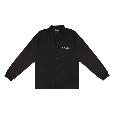 Fender Spaghetti Logo Coaches Jacket, Black, XL